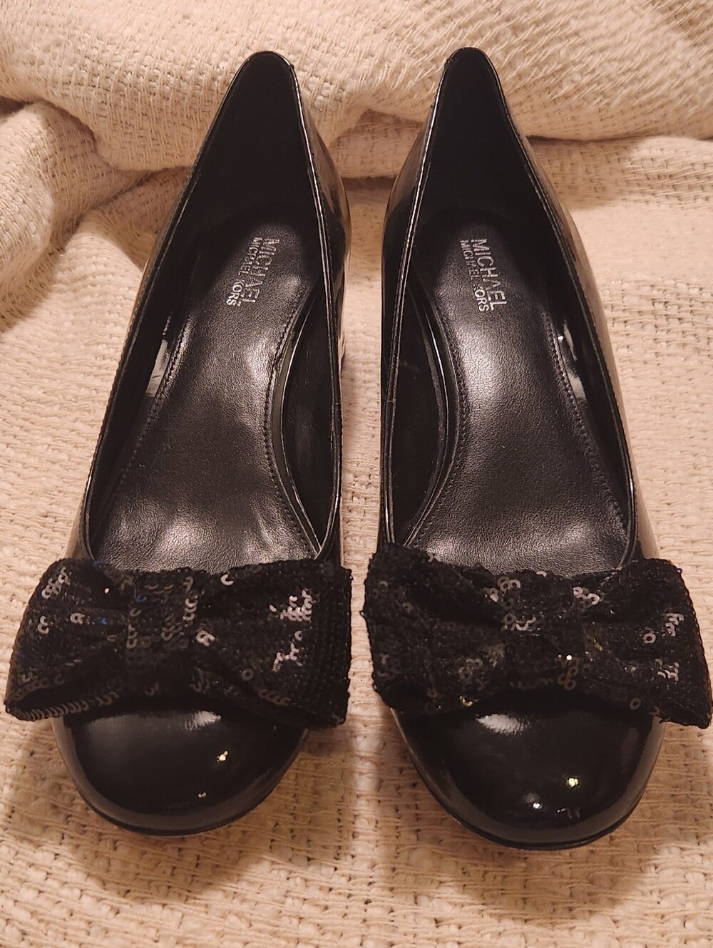 Michael Kors Paris Sequin Mid Pumps
